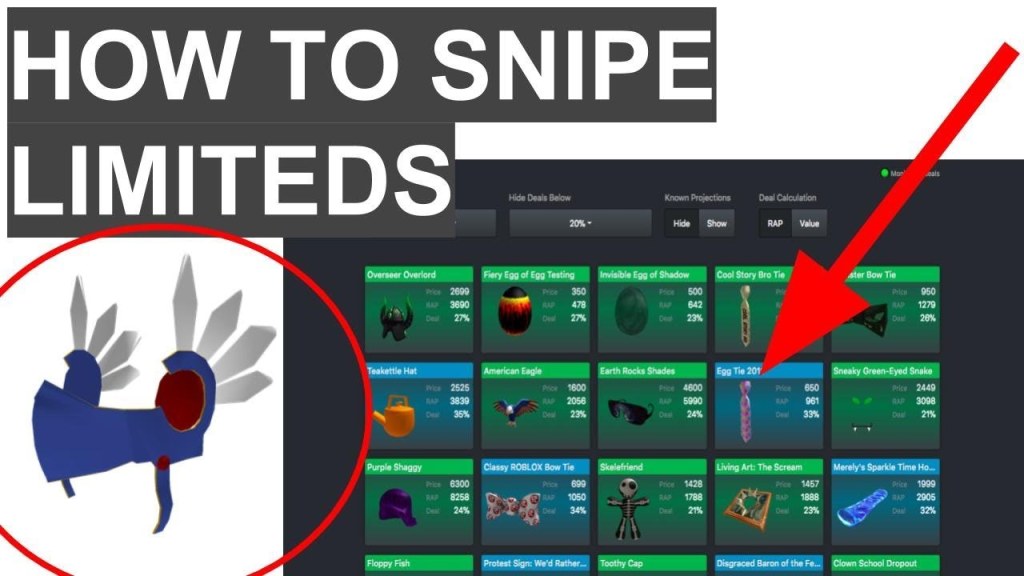 Picture of: ROBLOX LIMITED SNIPING GUIDE/ TUTORIAL