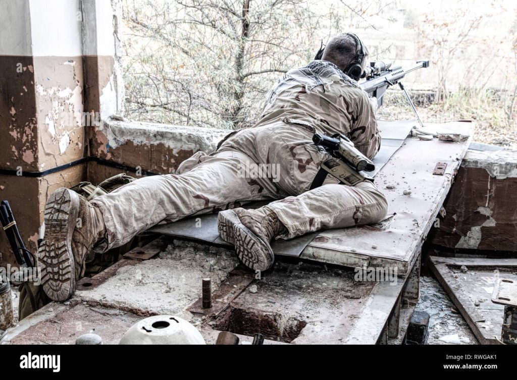 Picture of: Sniper position -Fotos und -Bildmaterial in hoher Auflösung – Alamy
