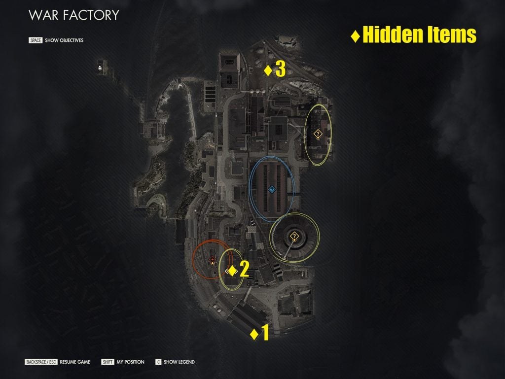 Picture of: War Factory Hidden Items – Sniper Elite  Wiki Guide